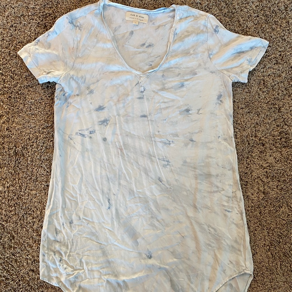 Cloth and Stone size large tie dye dress